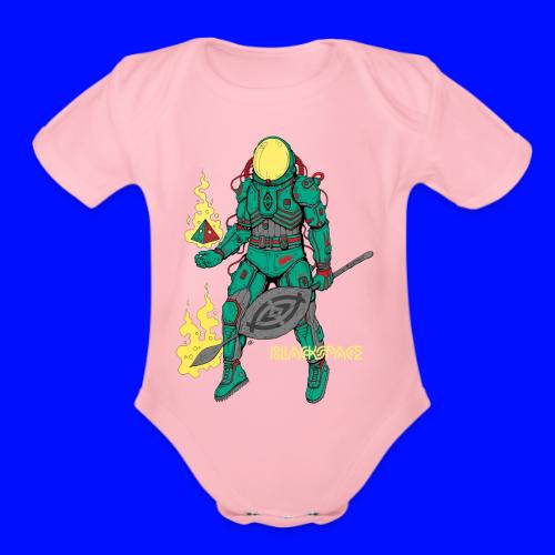 Afronaut - Organic Short Sleeve Baby Bodysuit