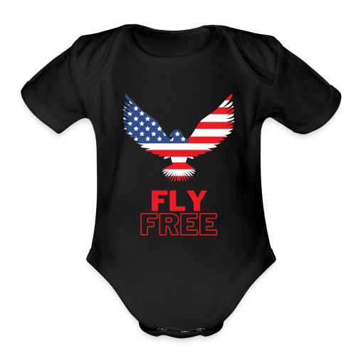 FREE TO BE YOU - Organic Short Sleeve Baby Bodysuit