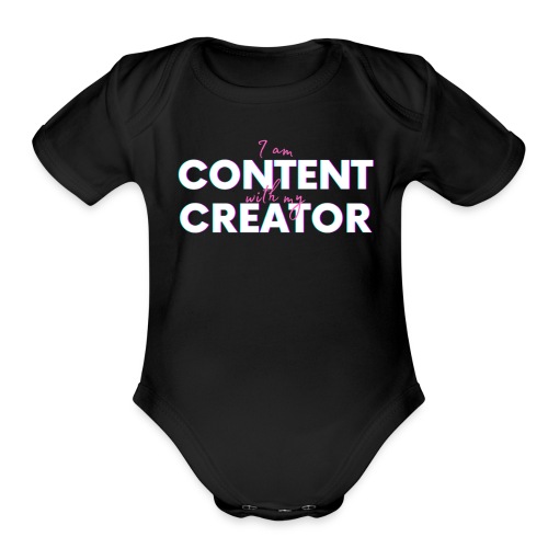 Christian Content Creator - Organic Short Sleeve Baby Bodysuit