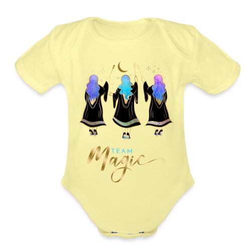 Team Magic - Organic Short Sleeve Baby Bodysuit