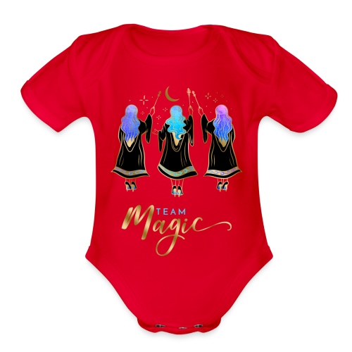 Team Magic - Organic Short Sleeve Baby Bodysuit