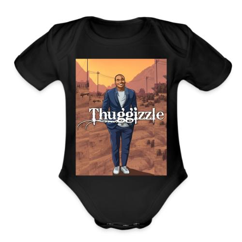 Thuggizzle GTA Merch - Organic Short Sleeve Baby Bodysuit