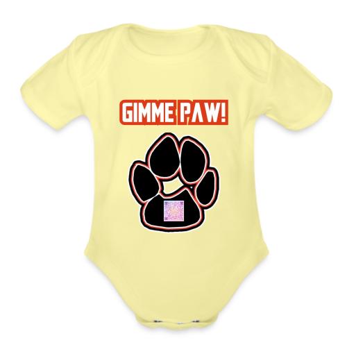 Jack-Jack’s Paw (Proceeds go to ASPCA!) - Organic Short Sleeve Baby Bodysuit