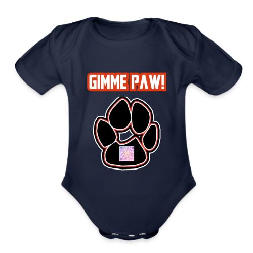 Jack-Jack’s Paw (Proceeds go to ASPCA!) - Organic Short Sleeve Baby Bodysuit
