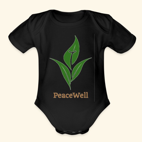 PeaceWell - Support your vendor! - Organic Short Sleeve Baby Bodysuit