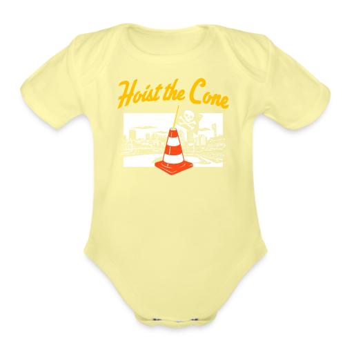 Hoist The Cone - Organic Short Sleeve Baby Bodysuit