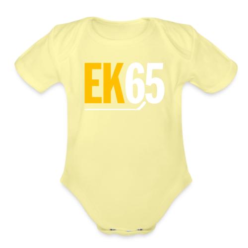 EK65 - Organic Short Sleeve Baby Bodysuit