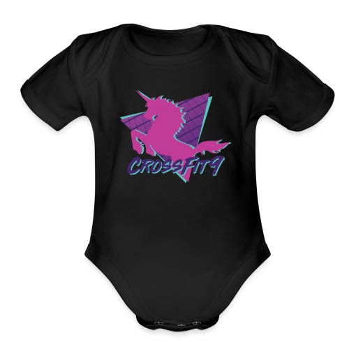 CrossFit9 Unicorn - Organic Short Sleeve Baby Bodysuit