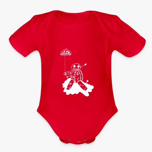 voodoo inv - Organic Short Sleeve Baby Bodysuit