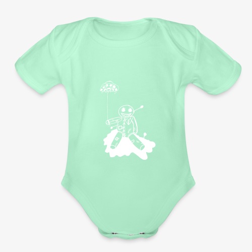 voodoo inv - Organic Short Sleeve Baby Bodysuit