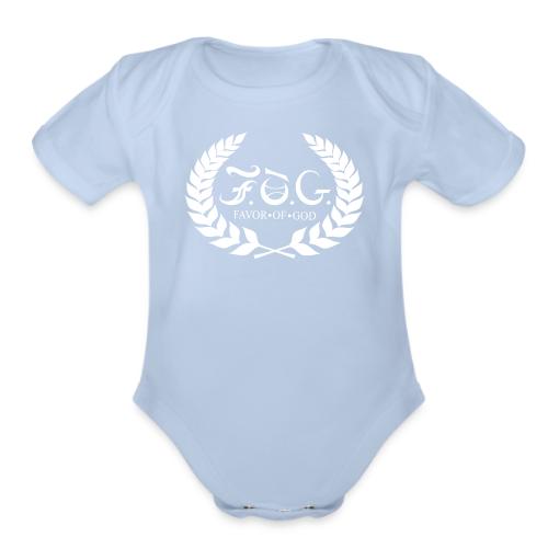 FOG FAVOR OF GOD | Premium Onesie - Organic Short Sleeve Baby Bodysuit