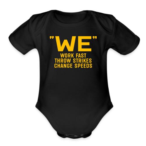 WE 1988 - Organic Short Sleeve Baby Bodysuit