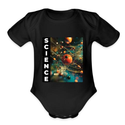Atomic Science Vision - Organic Short Sleeve Baby Bodysuit