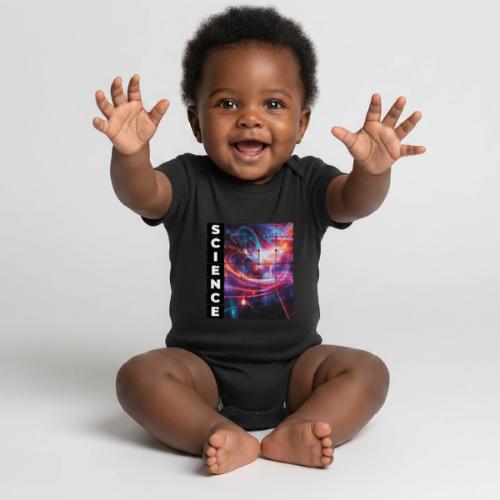 The Chaos of Science - Organic Short Sleeve Baby Bodysuit