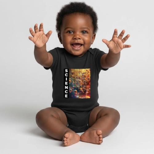 Nodes of Science - Organic Short Sleeve Baby Bodysuit