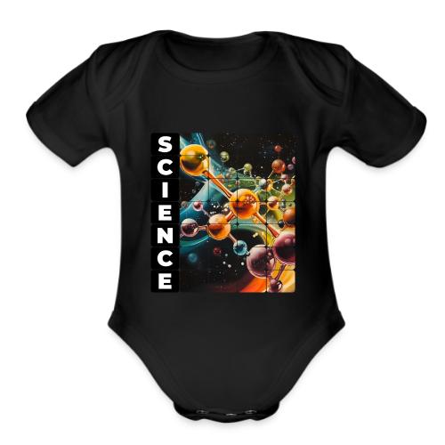 Molecular Science - Organic Short Sleeve Baby Bodysuit