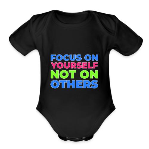 Eyes on You - Organic Short Sleeve Baby Bodysuit