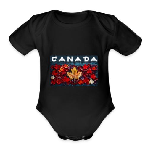 Canada's Living Canvas - Organic Short Sleeve Baby Bodysuit