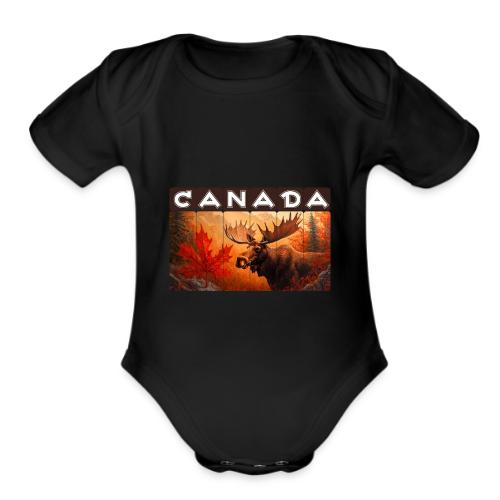 True North Canada - Organic Short Sleeve Baby Bodysuit