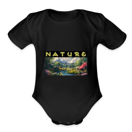 Nature: Spring Awakening - Organic Short Sleeve Baby Bodysuit
