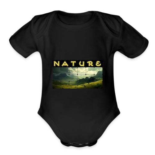 Nature: Verdant Peaks - Organic Short Sleeve Baby Bodysuit