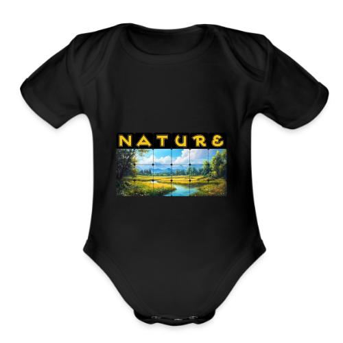 Nature: Season of Bloom - Organic Short Sleeve Baby Bodysuit