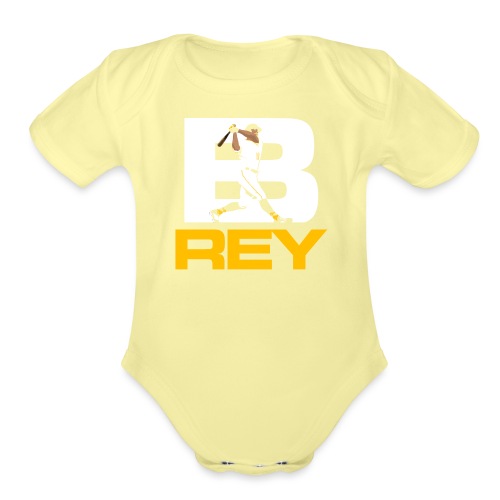 B-REY - Organic Short Sleeve Baby Bodysuit