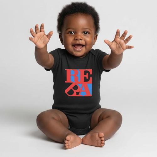 reba - Organic Short Sleeve Baby Bodysuit