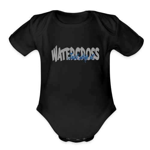 Just Skip It - Watercross - Organic Short Sleeve Baby Bodysuit