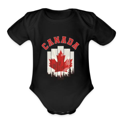 Creative Spirit of Canada - Organic Short Sleeve Baby Bodysuit
