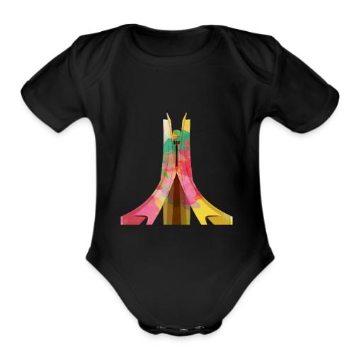 Maqam Echahid: Martyr's Memorial - Organic Short Sleeve Baby Bodysuit