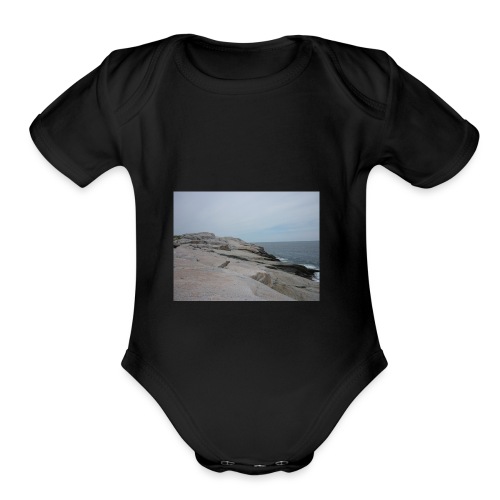 P1000118 - Organic Short Sleeve Baby Bodysuit