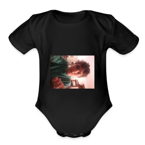 Toby and friends first merch - Organic Short Sleeve Baby Bodysuit