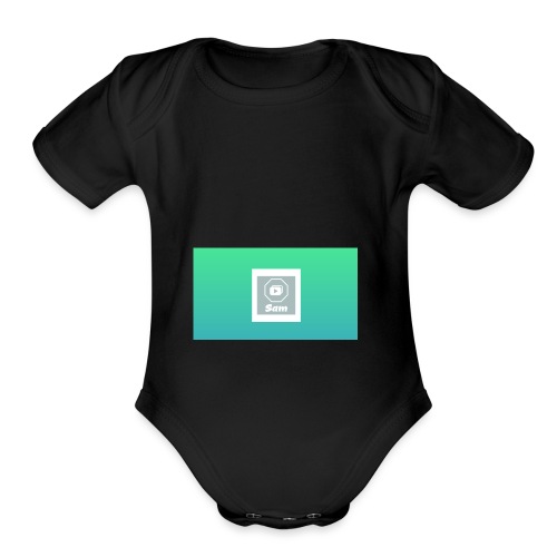 Sam - Organic Short Sleeve Baby Bodysuit