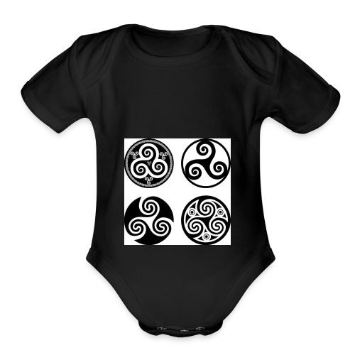 IMG 4497 - Organic Short Sleeve Baby Bodysuit