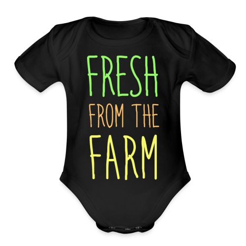 Fresh from the Farm - Organic Short Sleeve Baby Bodysuit