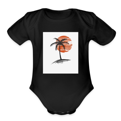 image - Organic Short Sleeve Baby Bodysuit