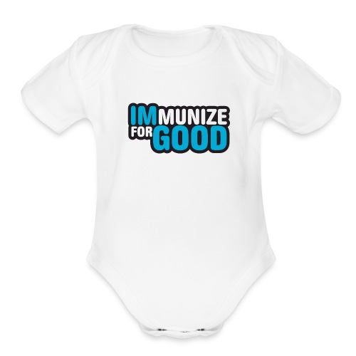 Immunize for Good - Organic Short Sleeve Baby Bodysuit