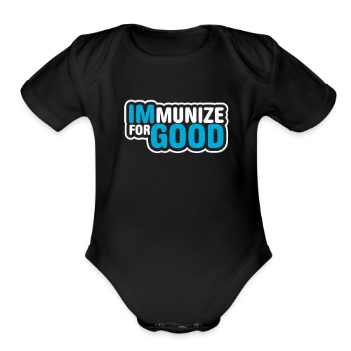 Immunize for Good - Organic Short Sleeve Baby Bodysuit