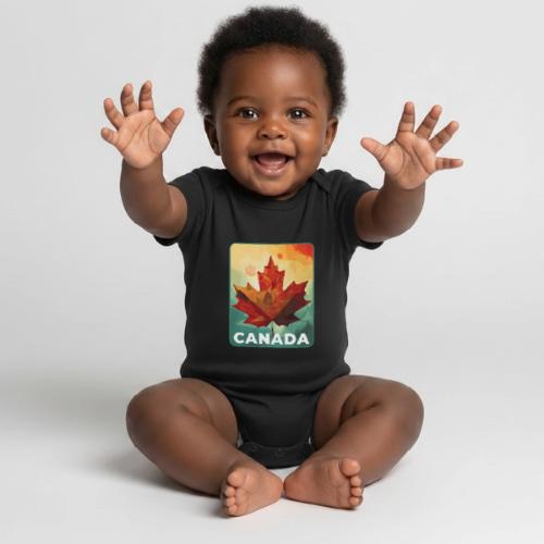 True North Colors - Organic Short Sleeve Baby Bodysuit
