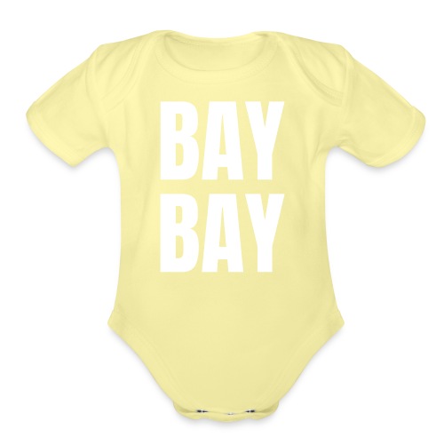 BAY BAY - Organic Short Sleeve Baby Bodysuit