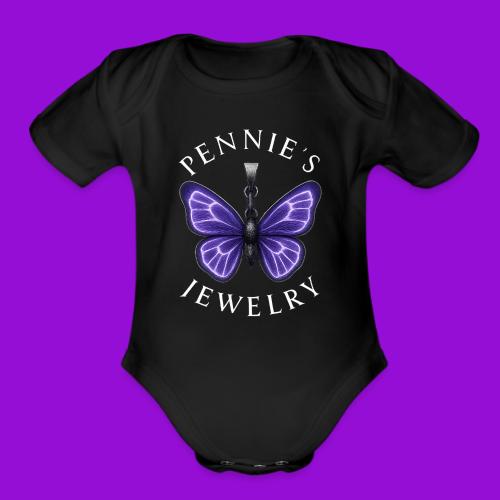 Pennie's Jewelry - Organic Short Sleeve Baby Bodysuit