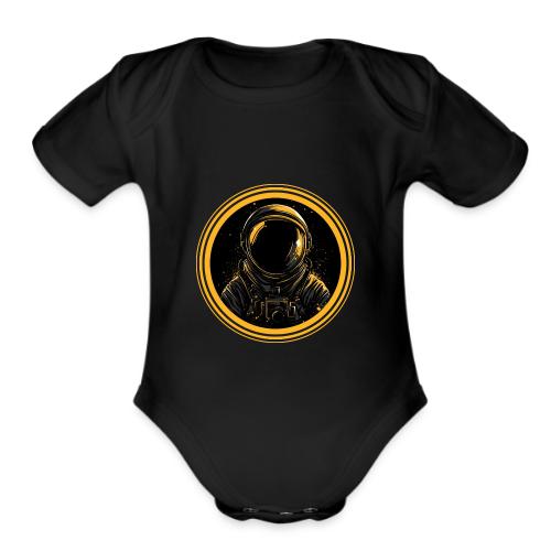 Astronaut: Suit Up for the Stars - Organic Short Sleeve Baby Bodysuit
