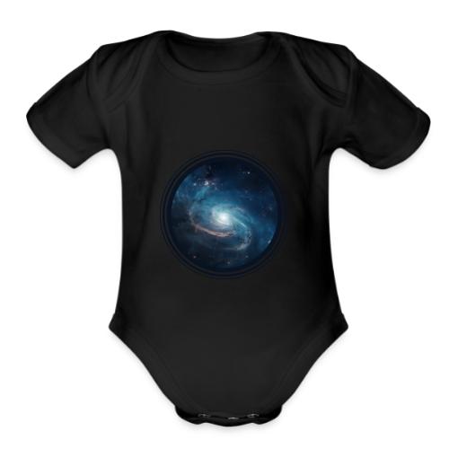 Galaxy Glow - Organic Short Sleeve Baby Bodysuit