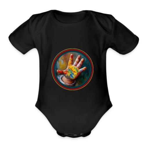 Colors of Innocence - Organic Short Sleeve Baby Bodysuit