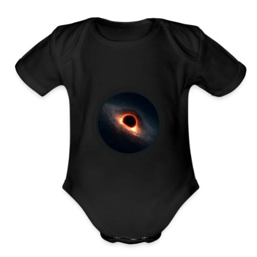 Black Hole Mystery - Organic Short Sleeve Baby Bodysuit
