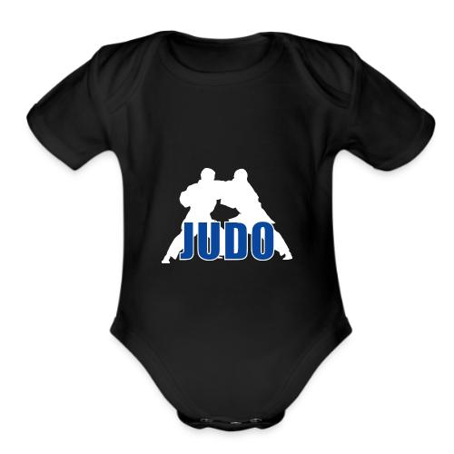 Judo Balance - Organic Short Sleeve Baby Bodysuit