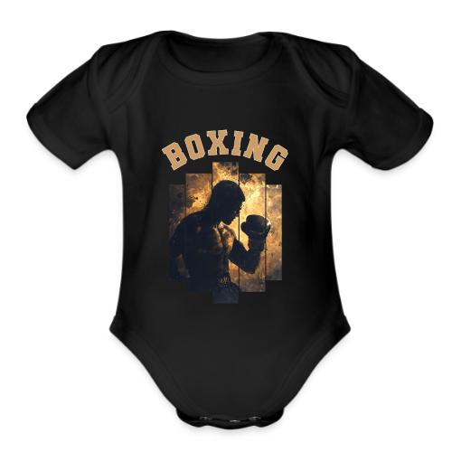 The Art of Boxing - Organic Short Sleeve Baby Bodysuit