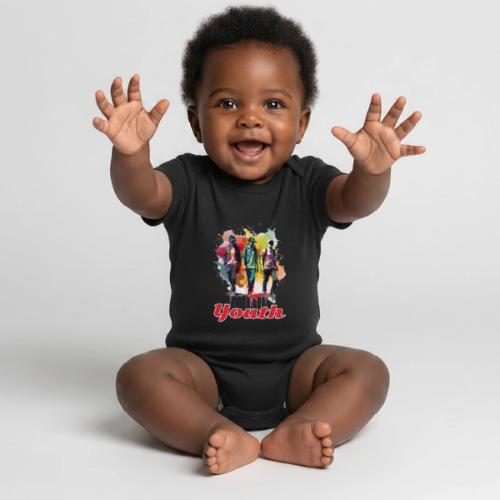 Forever Youthful - Organic Short Sleeve Baby Bodysuit