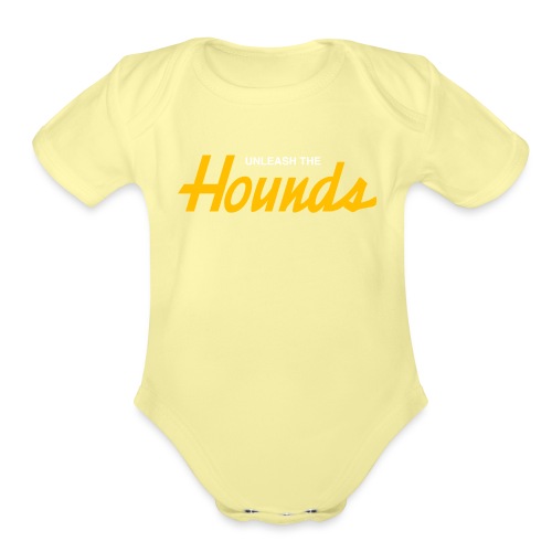 Unleash The Hounds (Sports Specialties) - Organic Short Sleeve Baby Bodysuit
